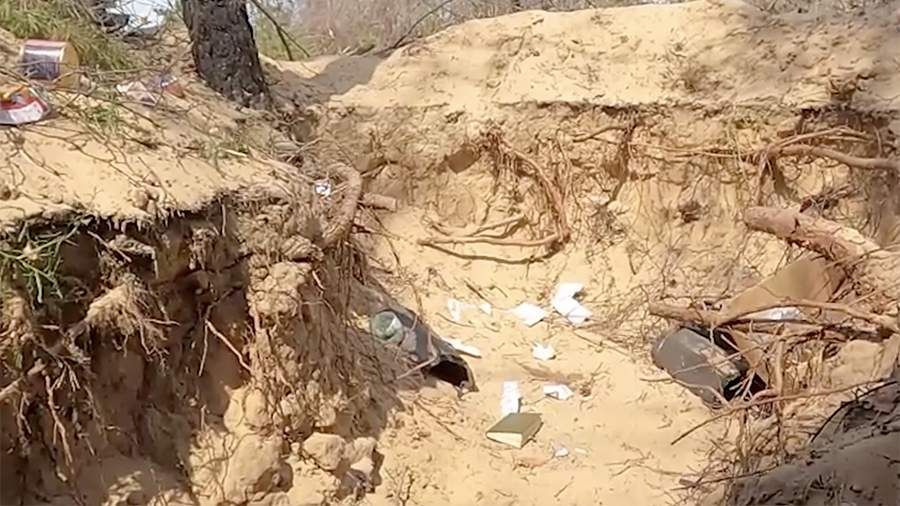 Военный корреспондент «Известий» показал брошенные бойцами ВСУ позиции