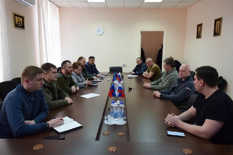 Представители Народного Совета ЛНР встретились с представителями Общероссийской общественной организации «Деловая Россия»