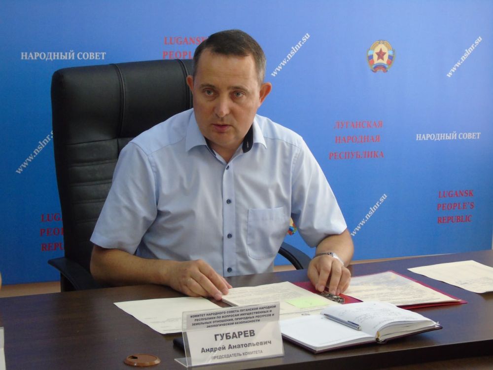 В Комитете НС ЛНР по вопросам имущественных и земельных отношений, природных ресурсов и экологической безопасности рассмотрели законопроект «О государственном материальном резерве»