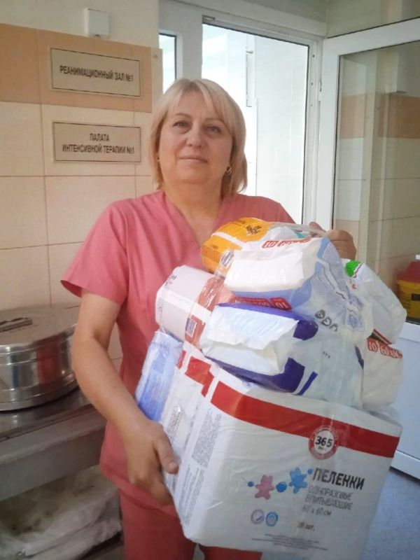 Светлана Гизай: Представители Ивантеевского «Боевого братства» помогли реанимации Луганской республиканской детской клинической больнице