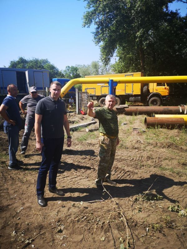 Первый заместитель председателя Правительства Юрий Говтвин по поручению премьера проконтролировал восстановление магистрального газопровода в Северодонецке