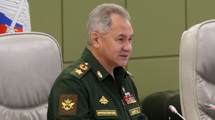 Шойгу: в районе Песков в Донбассе взломана эшелонированная оборона националистов