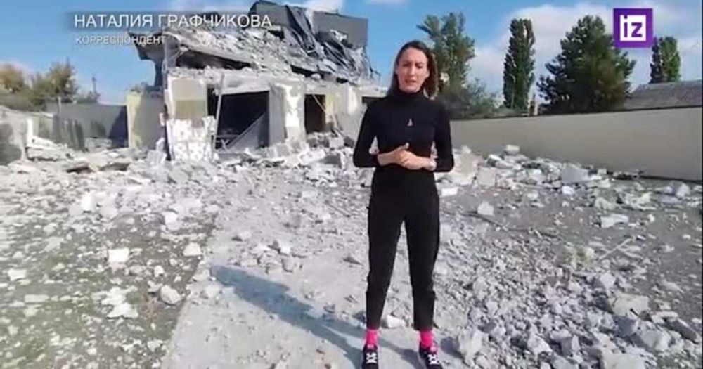 На руинах здания: последствия обстрела Херсона со стороны ВСУ