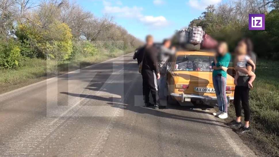 Военкор «Известий» показал «Дорогу жизни» из Харьковской области