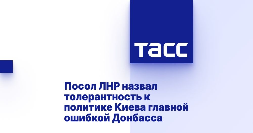 Посол ЛНР назвал толерантность к политике Киева главной ошибкой Донбасса