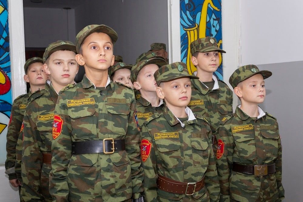 В Республиканском казачьем кадетском корпусе имени Александра Ефимова прошел конкурс строя и песни