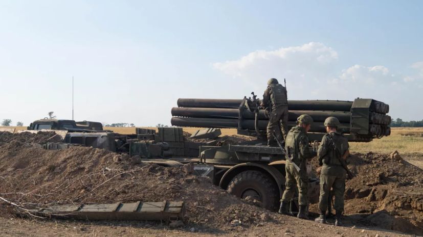 Российские войска отразили в ЛНР атаки семи рот и батальона ВСУ