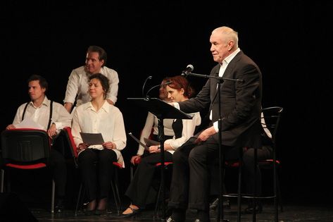 Народный артист РФ Сергей Гармаш представил в Луганске премьеру авторской программы