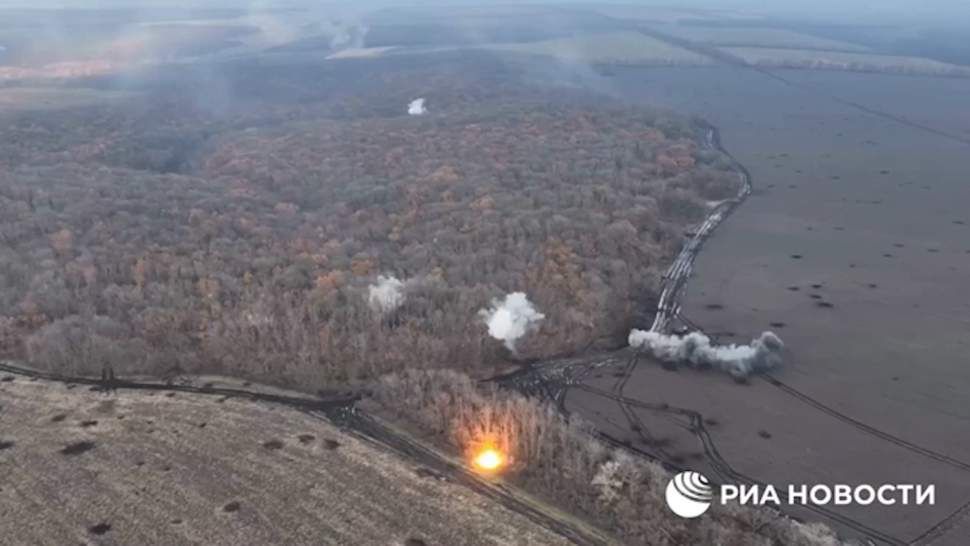 Российские бойцы с помощью «Терминаторов» отразили атаку ВСУ на линии фронта в ЛНР