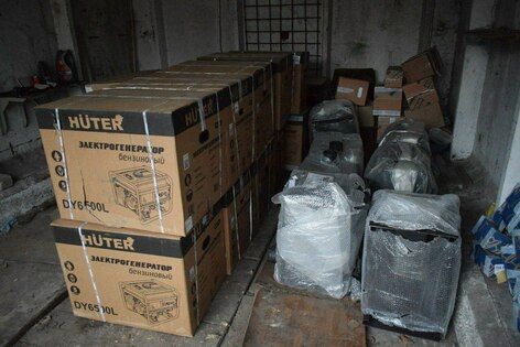 "Луганское землячество" и фонд "Ратибор" доставили в Первомайск генераторы и буржуйки