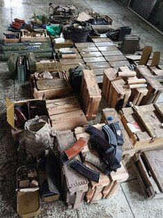 Спецслужбы выявили в пригороде Луганска тайник с боеприпасами для украинских ДРГ