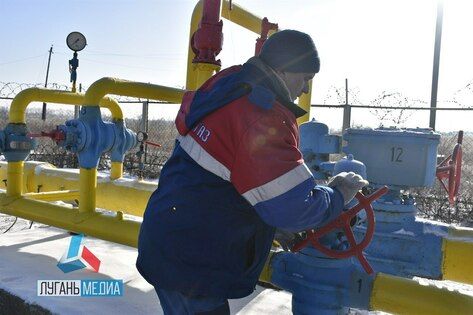 Первые абоненты в Горском начала получать газ, отсутствовавший из-за боевых действий