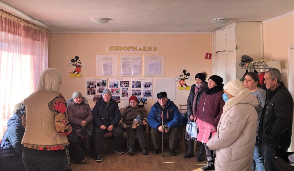 Светлана Гизай: Прошёл личный приём граждан в селе Веселая Гора Славяносербского района