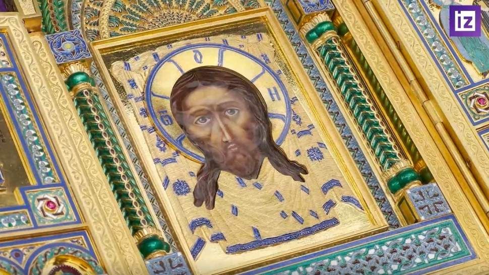 Икону «Спаса Нерукотворного» привезли танковому батальону «Август»