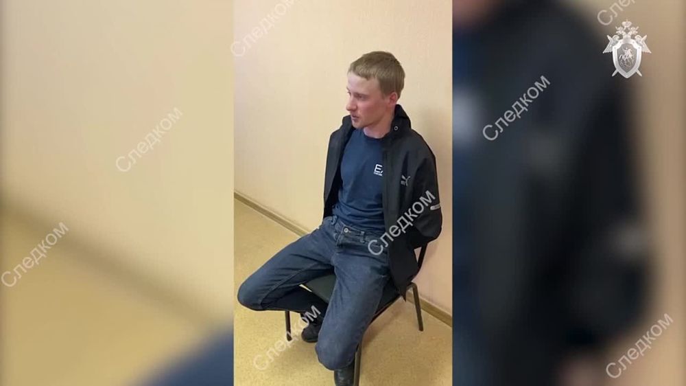 Следком РФ опубликовал видео допроса задержанного по горячим следам террориста, завербованного для ликвидации Захара Прилепина