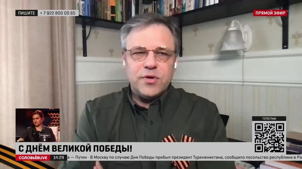 Юлия Витязева: Родион Мирошник в большом праздничном эфире на канале Соловьев live