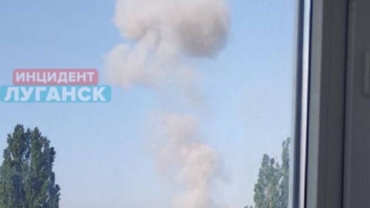 У автовокзала в Луганске прогремели взрывы