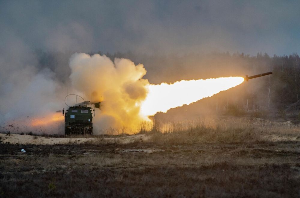 ���� ����������� HIMARS ��� ����� �� ���� ��������-���������� � ���