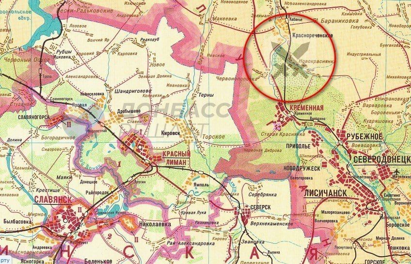 Сегодня на фронте между Сватово и Кременной российские войска полностью разгромили батальон ВСУ из Винницы