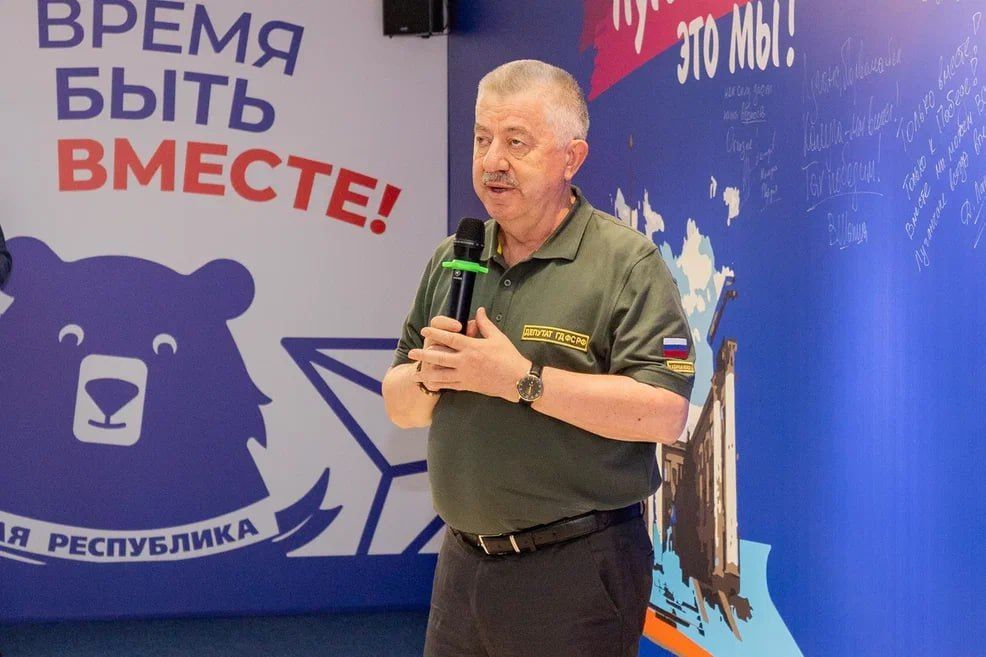 Виктор Водолацкий: Сегодня принял участие в торжественной церемонии открытия Штаба общественной поддержки «Единой России» Луганской Народной Республики