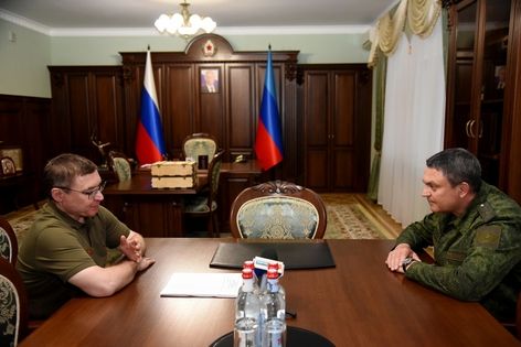 Врио Главы ЛНР и полпред Президента в УрФО обсудили восстановление Луганщины