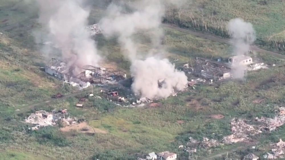 МО РФ показало кадры освобождения Новоселовского в ЛНР