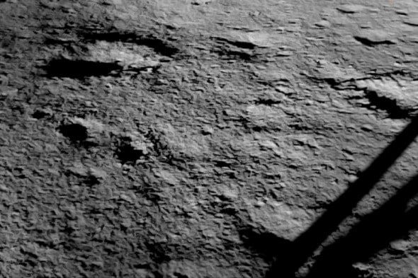 ��������� ������ ������� ���������-3� �������� ������ ���������� � ����������� ����, �������� ��������� ����������� ����������� ������������ (ISRO)