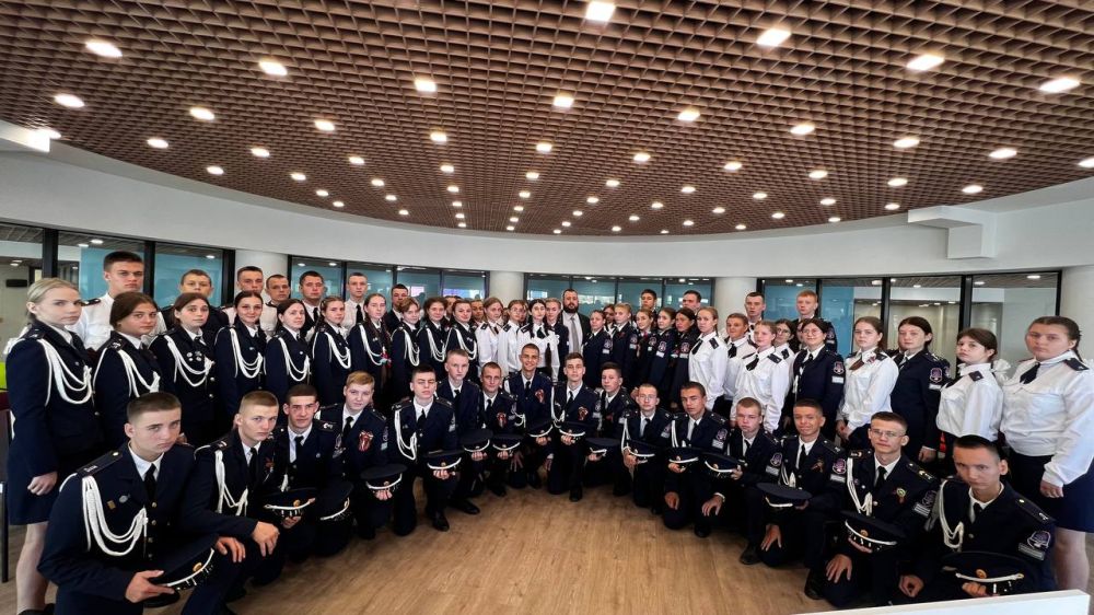 Лицеисты приняли участие в открытии Дома молодёжи в Луганске