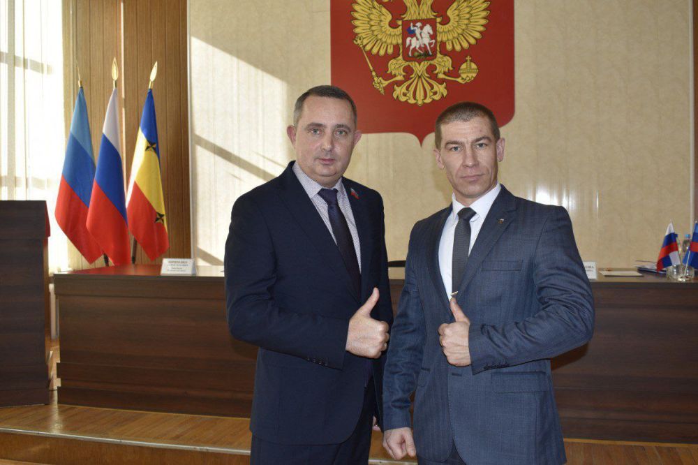 Андрей Губарев: Принял участие в третьем заседании Совета городского округа муниципальное образование городской округ город Первомайск Луганской Народной Республики