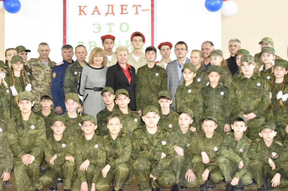 Ольга Бас: Кадет – звучит гордо! Присяга – не просто слова