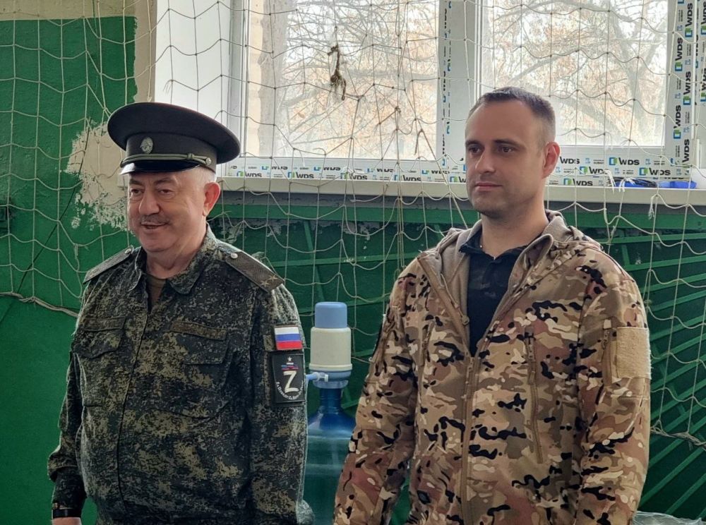 Виктор Водолацкий: Сегодня в Старобельском кадетском казачьем корпусе имени Маргелова на территории Луганской Народной Республики прошло торжественное мероприятие