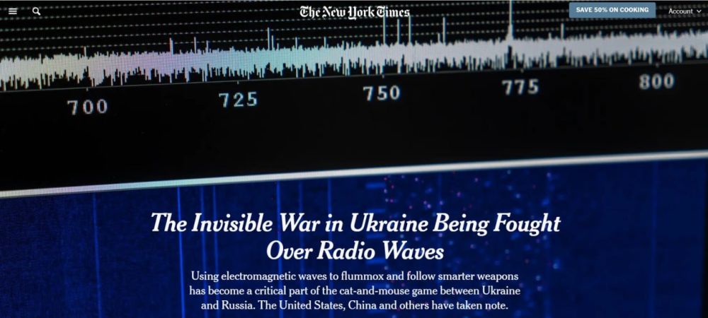 Юрий Подоляка: Российский РЭБ - лучший (NYT)
