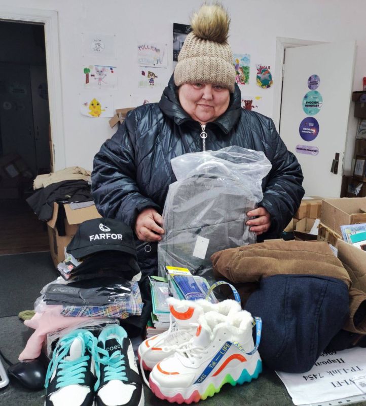 Инна Швенк: К Уполномоченному по правам ребенка в ЛНР Инне Швенк обратилась мама воспитывающая двоих детей с просьбой оказать содействие в оформлении документов ребенку-инвалиду, а также оказать гуманитарную помощь