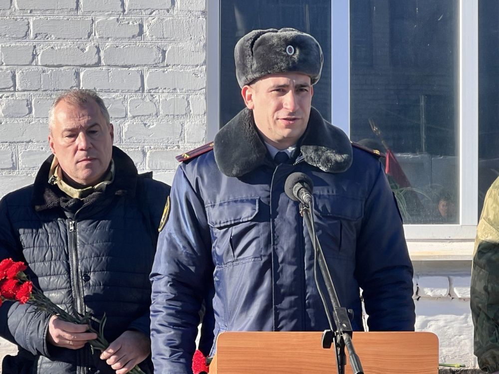 В СИЗО-2 УФСИН России по Луганской Народной Республике состоялось торжественное открытие стелы