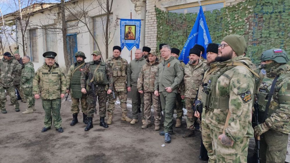 Виктор Водолацкий: С рабочим визитом Луганскую Народную Республику посетил Губернатор Ставропольского края Владимиров В.В