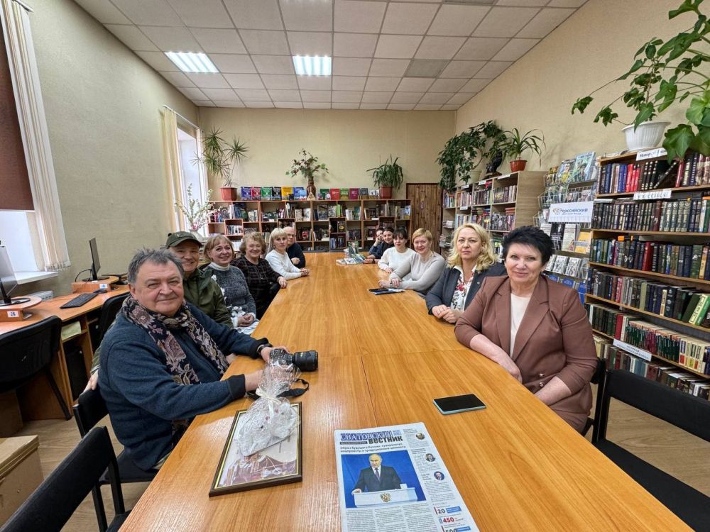 Уполномоченный по правам ребенка в Луганской Народной Республике Инна Швенк совместно с Председателем Российского Детского...