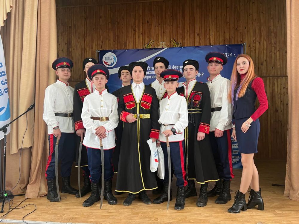 Луганские кадеты стали победителями фестиваля патриотической песни «Во славу Родины поем»