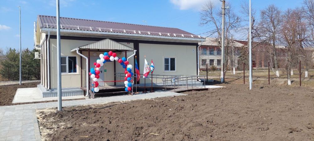 Наталия Пащенко: Новый фельдшерско-акушерский пункт открылся в селе Новоалександровка ЛНР