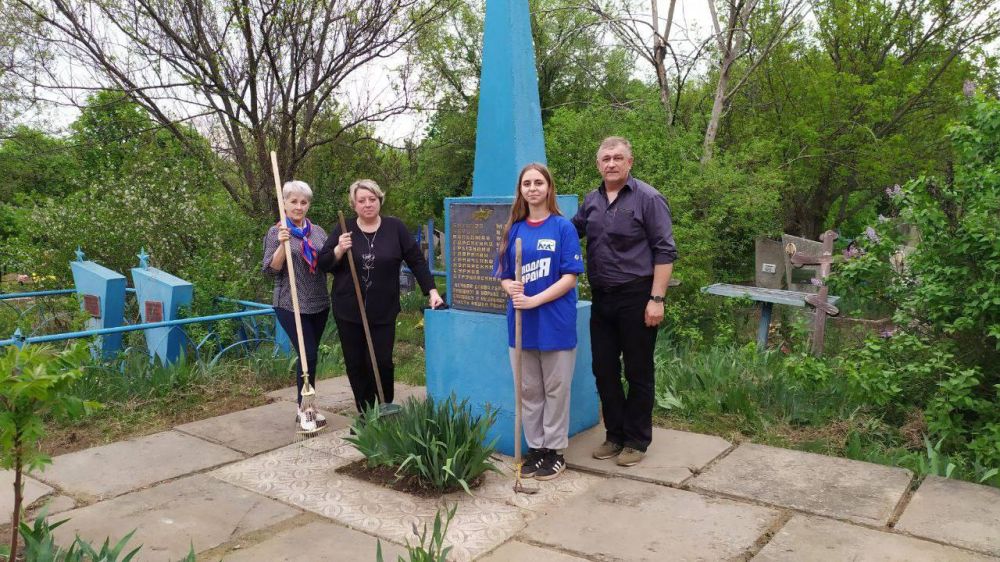 Светлана Гизай: 18 апреля по всей стране стартовал Всероссийский субботник по благоустройству памятных мест и воинских захоронений, который продлится до 22 июня — Дня памяти и скорби