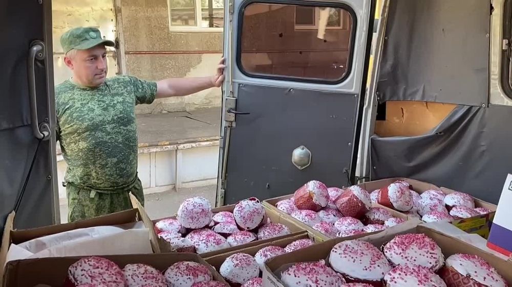 Пасхальные куличи для больных и раненых от фонда «Помогаем нашим»