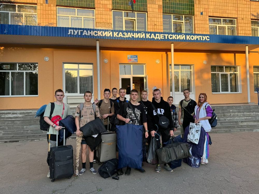 Луганские кадеты отправились в Тамбовскую область на Всероссийский фестиваль кадетских корпусов