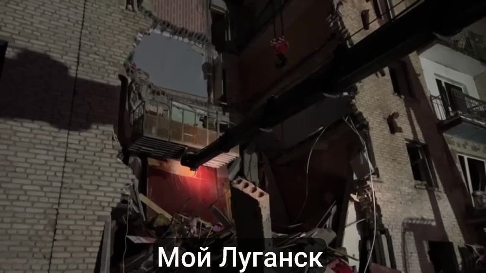 Инна Швенк: Пострадавшим при ракетном ударе по городу Луганску оказывается вся необходимая помощь