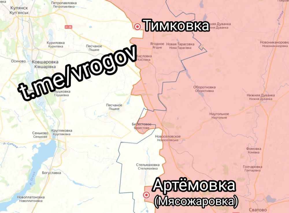 Владимир Рогов: Артёмовка и Тимковка - наши!