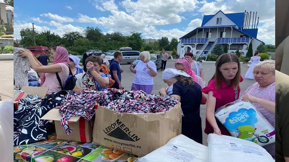 Светлана Гизай: Совместно с волонтерской группой «Zа нашу общую Победу» посетили Центр «Счастье мамы» на базе Свято-Вознесенского храма Луганска