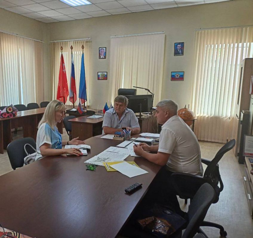 Инна Швенк: С рабочим визитом посетила Беловодский муниципальный округ