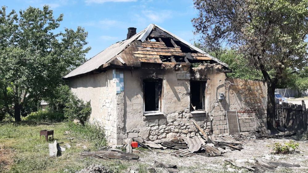 Инна Швенк: В связи с пожаром пострадал жилой дом многодетной семьи, в которой воспитывалось 6 детей