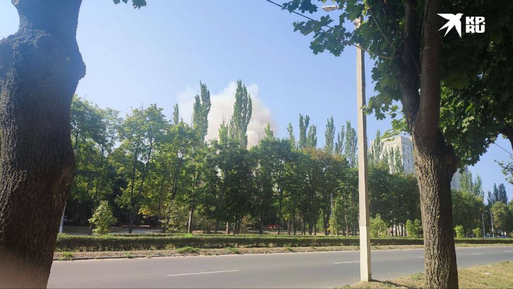 Украинские боевики нанесли террористический удар по Луганску