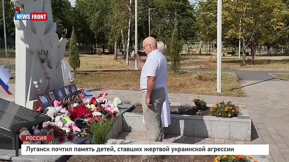 Луганск почтил память детей, ставших жертвой украинской агрессии