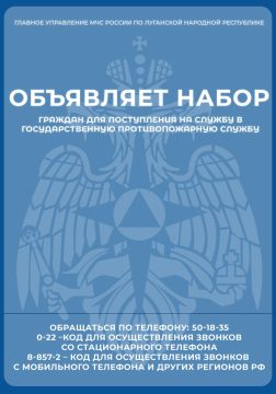 Часть инженерно-сапёрных работ специализированного отряда ГУ МЧС России по Луганской Народной Республике