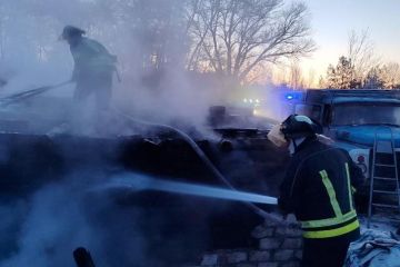 Три человека погибли на пожарах в ЛНР за сутки